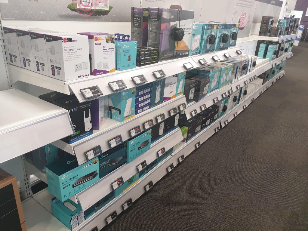 MarketHub ESLs in Dixons Currys PC World Watford